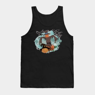 Scarecrow in the pumpkin patch Tank Top